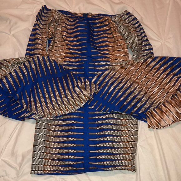 Dresses & Skirts - Ankara Off shoulder Dress